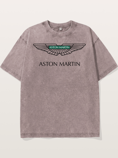 Aston Martin Winged Badge Washed T-shirt