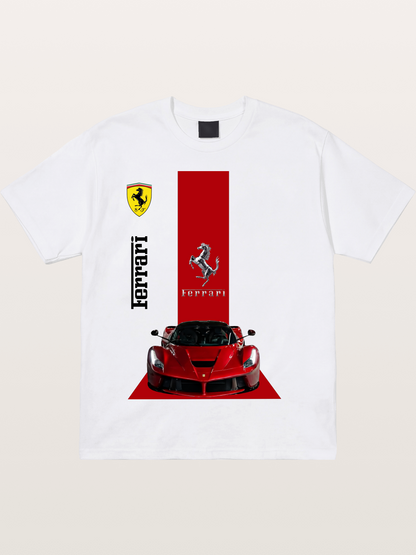 Prancing Speed Cotton T-shirt