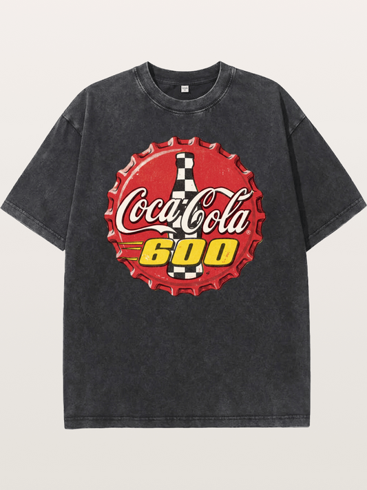 Coca-Cola 600 Vintage Bottle Cap Washed T-shirt