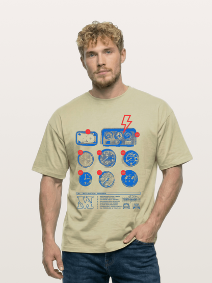 Speed Check Cotton T-shirt