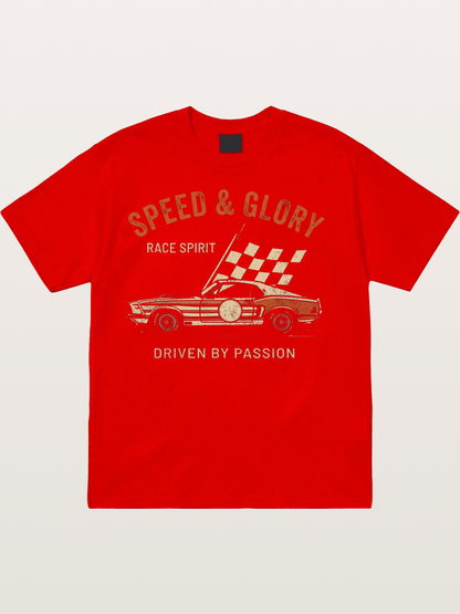 Race Spirit Cotton T-shirt
