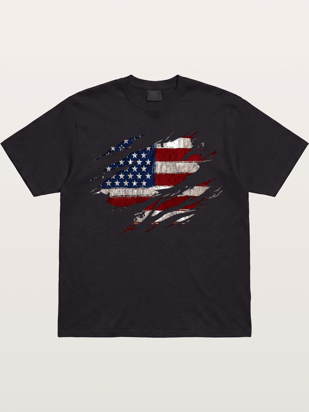 Eagle Claw Retro American Flag Gildan T-shirt