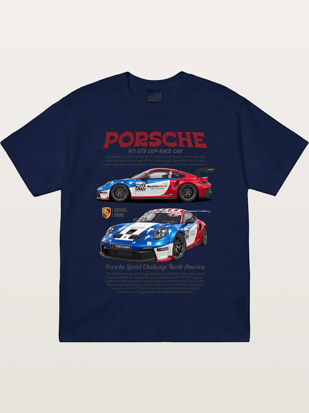 Porsche 911 GT3 Cup Sprint Challenge Gildan T-shirt