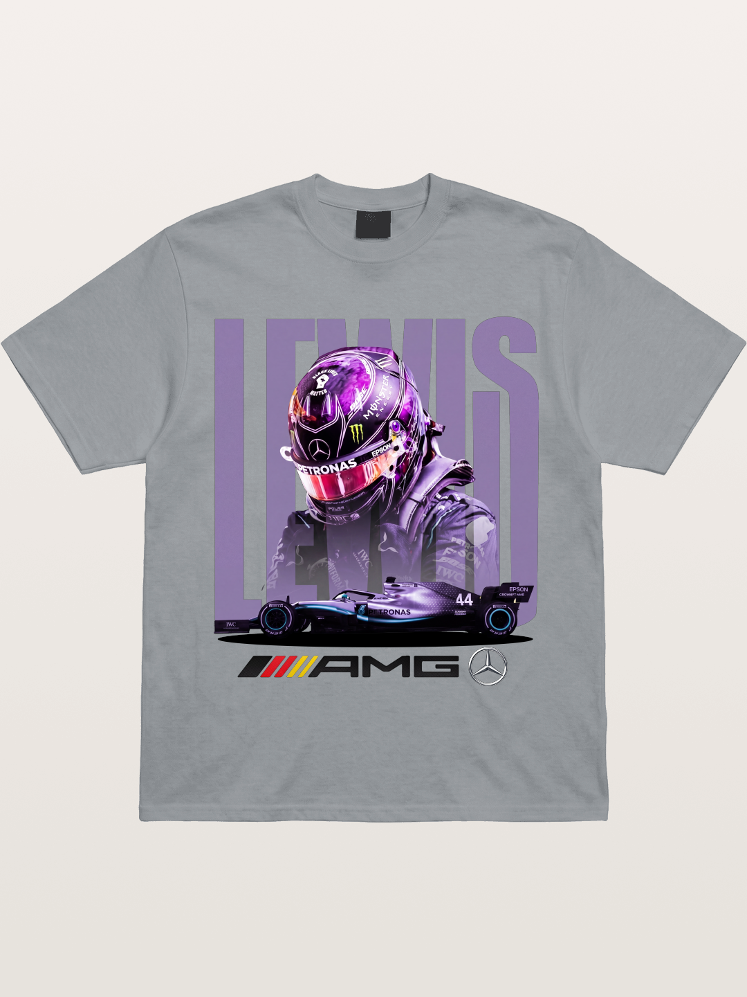 Hamilton 44 Mercedes F1 Gildan T-shirt