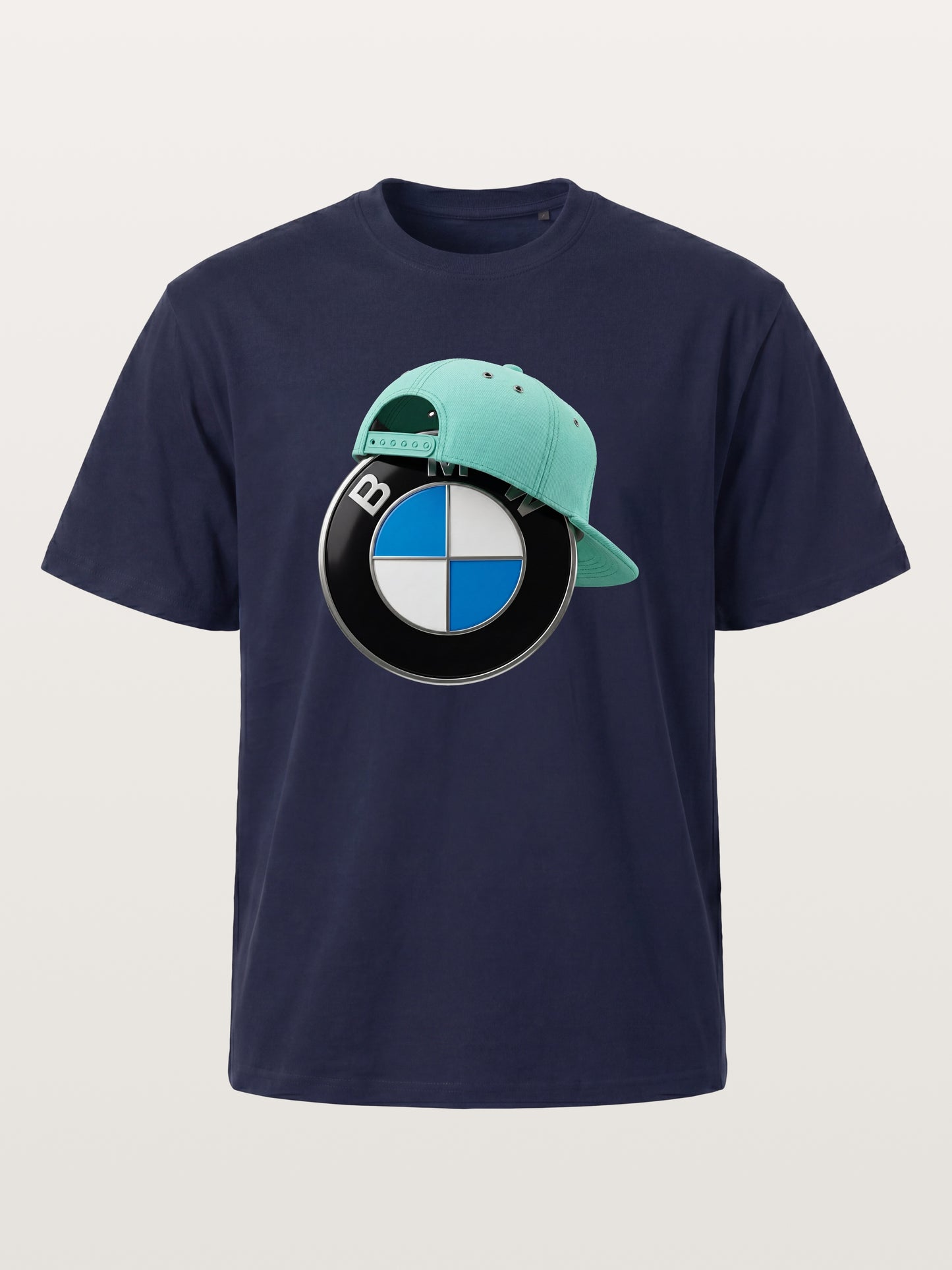 BMW Logo & Tiffany Cap Art Gildan T-shirt
