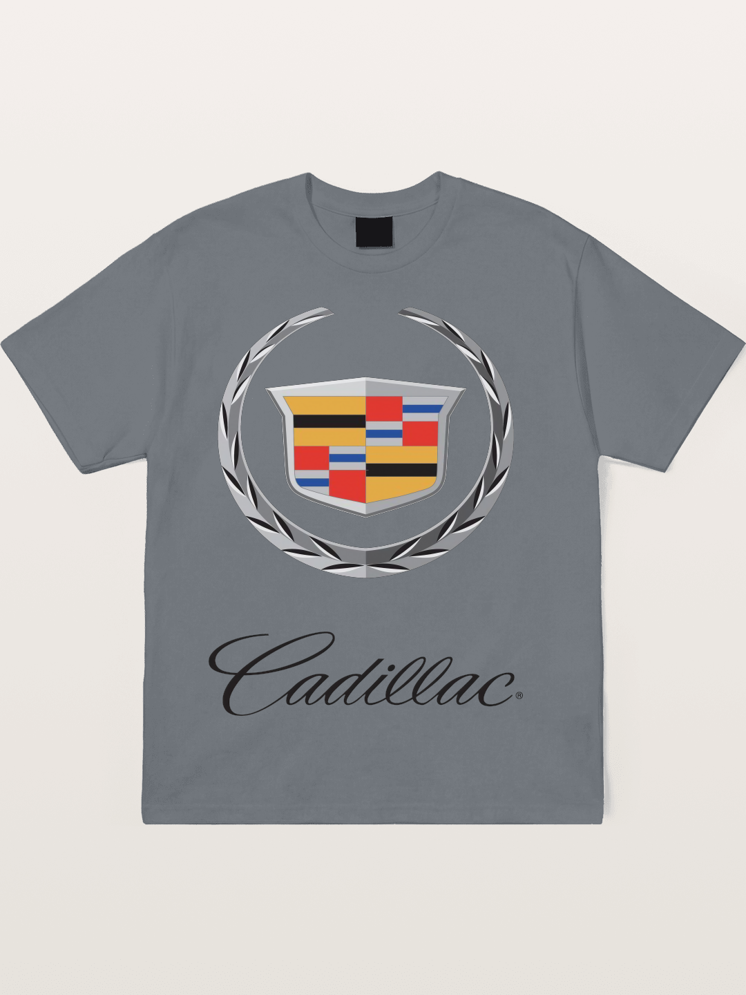 Cadillac Laurel Wreath Emblem Cotton T-shirt