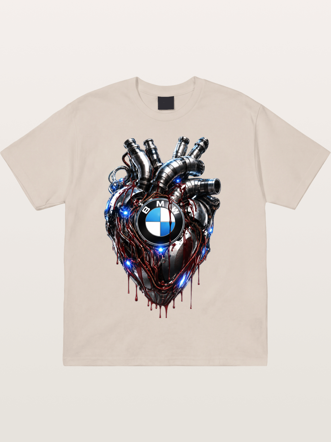 BMW Mechanical Heart Graphic Cotton T-shirt