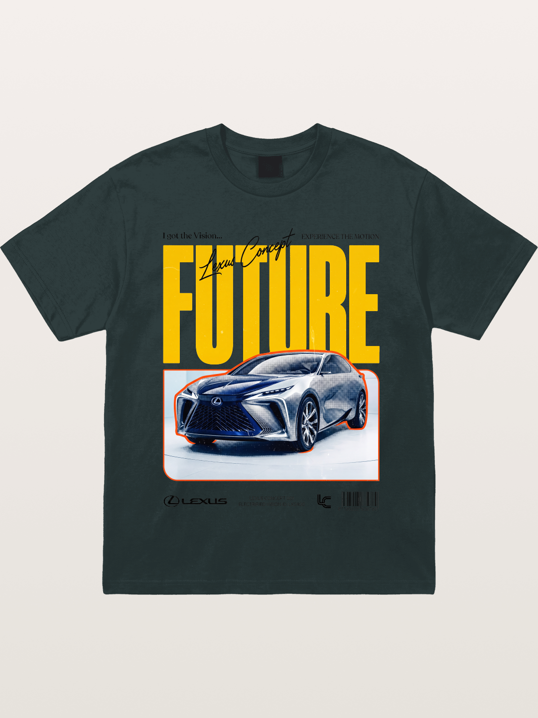 Future Lexus Concept Magazine Gildan T-shirt