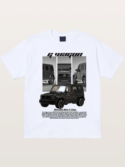 Mercedes G-Wagon Multi Angle View Gildan T-shirt
