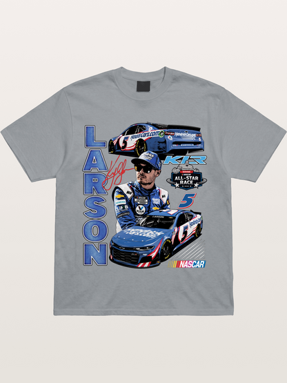 Larson All-Star Race Driver Collage Gildan T-shirt