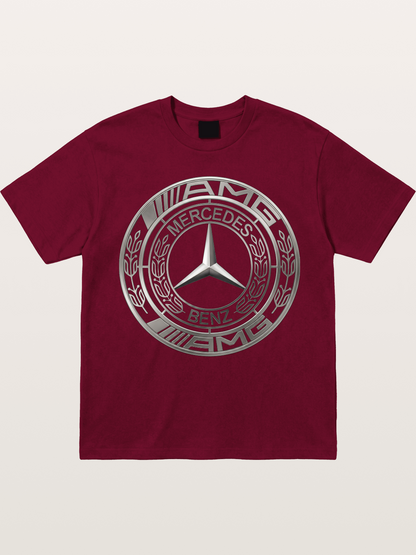 Mercedes-Benz Silver Logo Gildan T-shirt