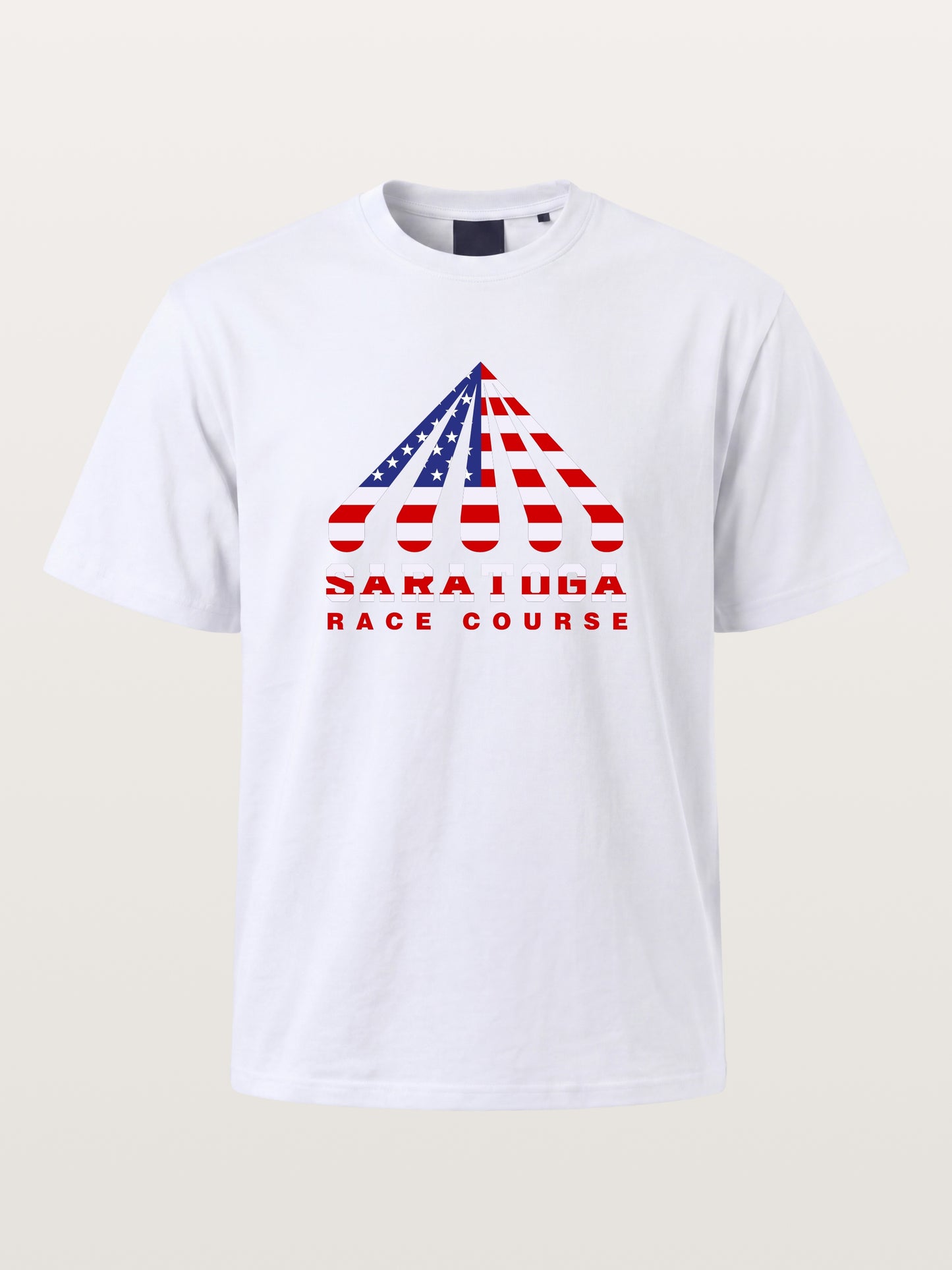 Saratoga Star Spangled Tent Top Gildan T-shirt