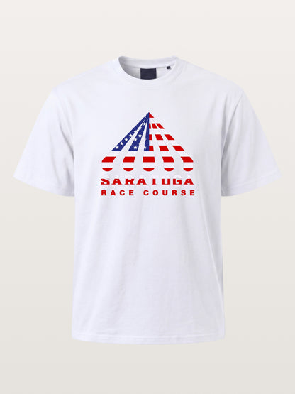 Saratoga Star Spangled Tent Top Gildan T-shirt