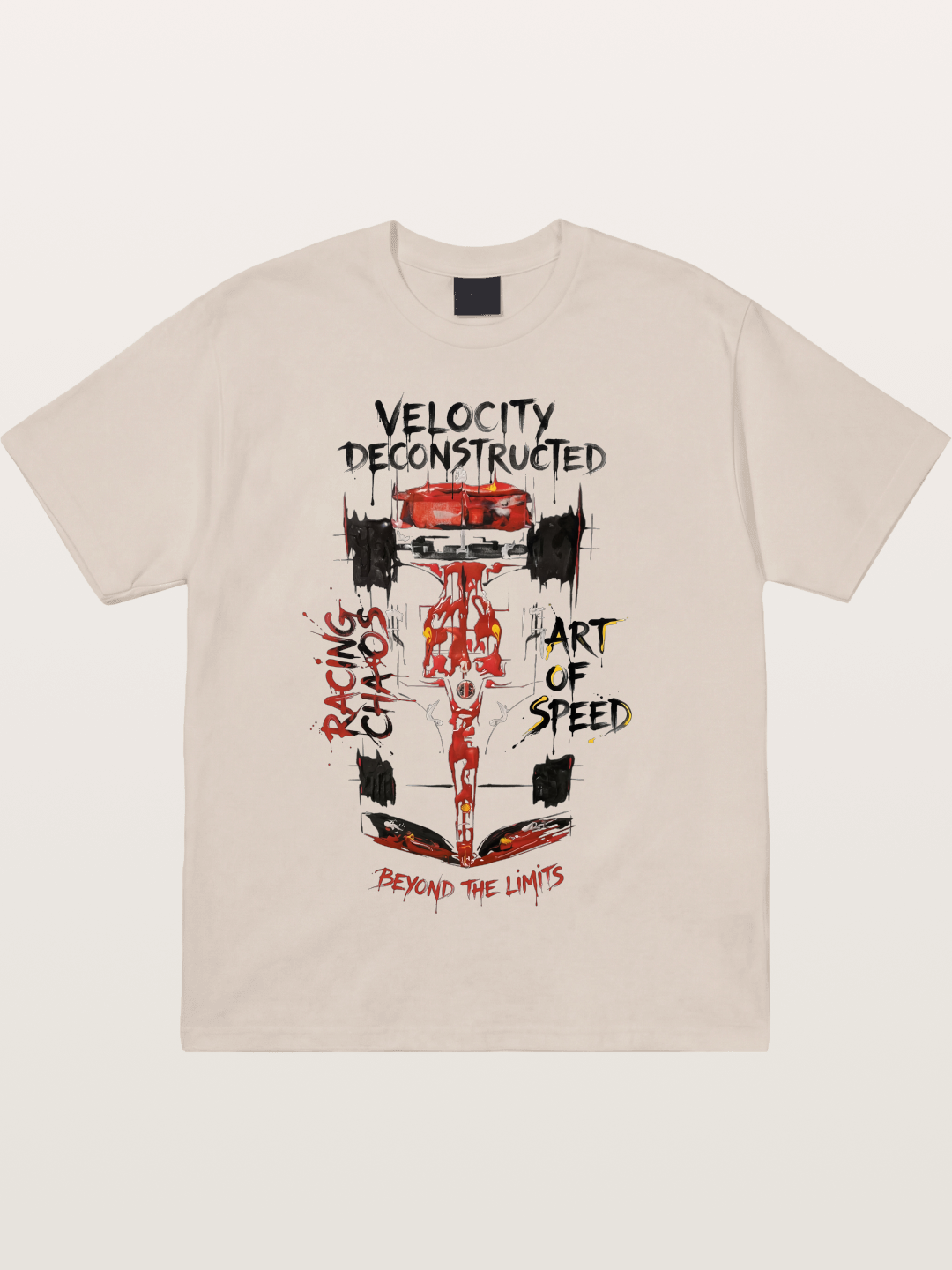 Deconstructed Velocity Cotton T-shirt