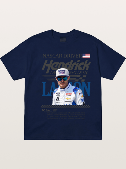 NASCAR Driver Kyle Larson Magazine Style Gildan T-shirt
