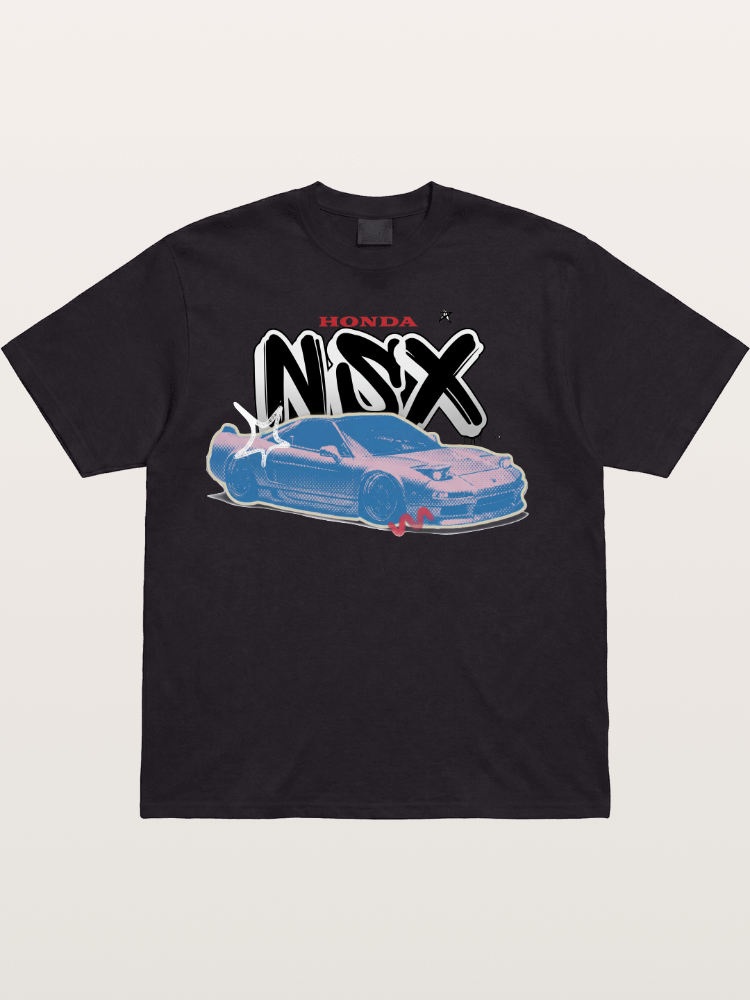 Blue NSX Cotton T-shirt