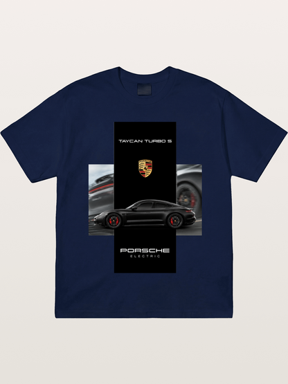 Porsche Taycan Turbo S Electric Gildan T-shirt