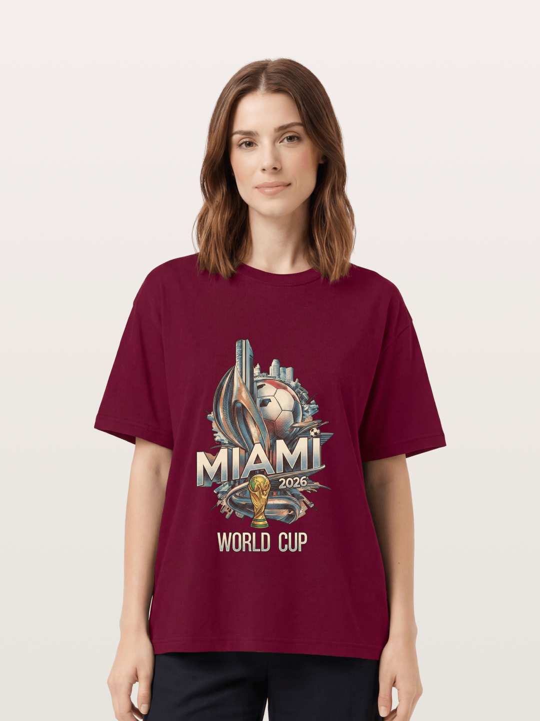 Miami World Cup 2026 Emblem Gildan T-shirt