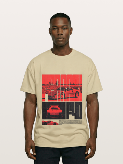 Red F40 Gildan T-shirt