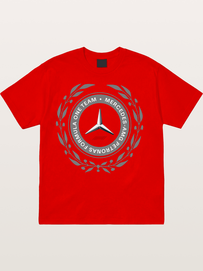 Silver Arrows One Team Logo Cotton T-shirt