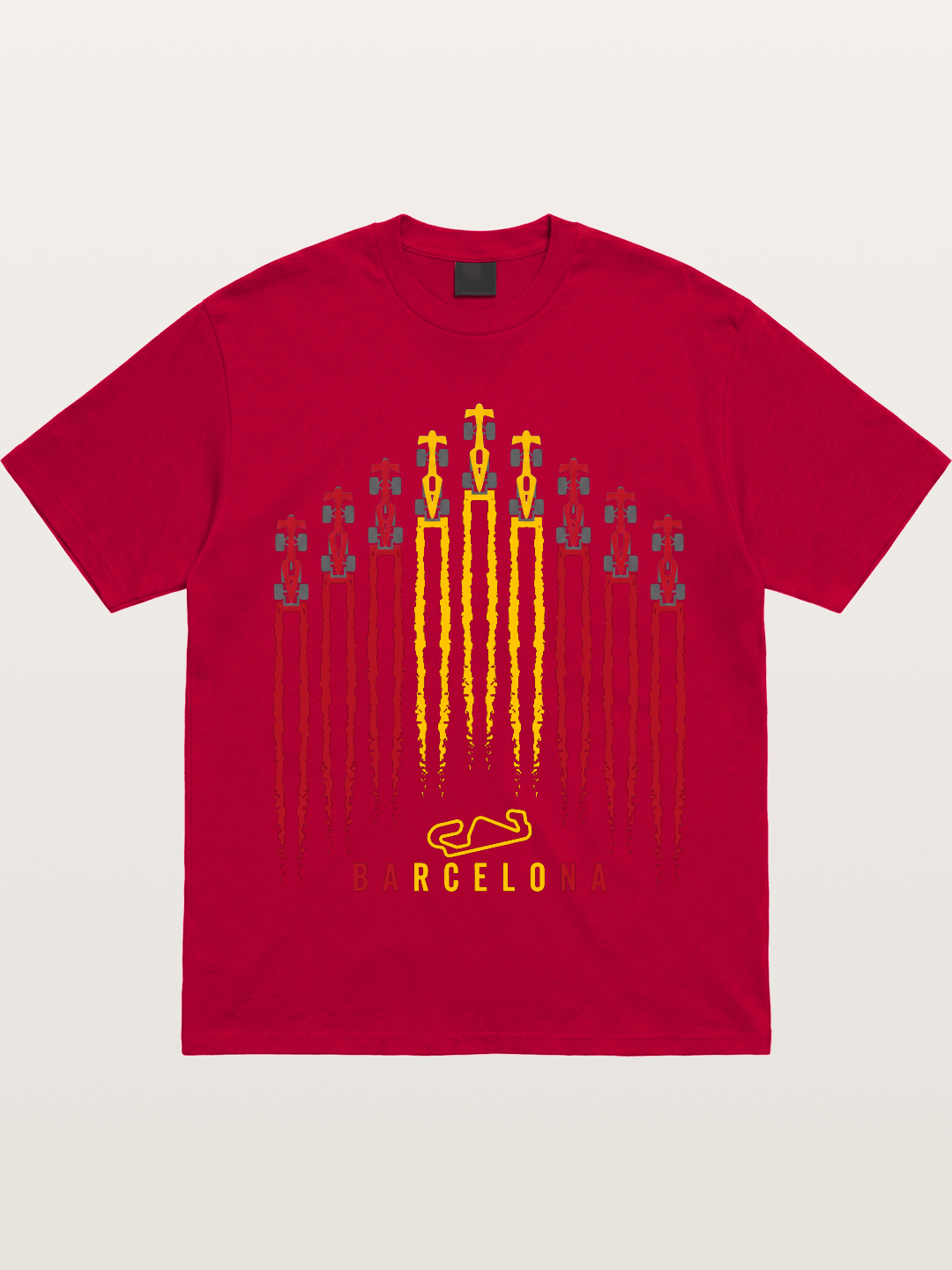 Barcelona GP Racing Column Streaks Gildan T-shirt