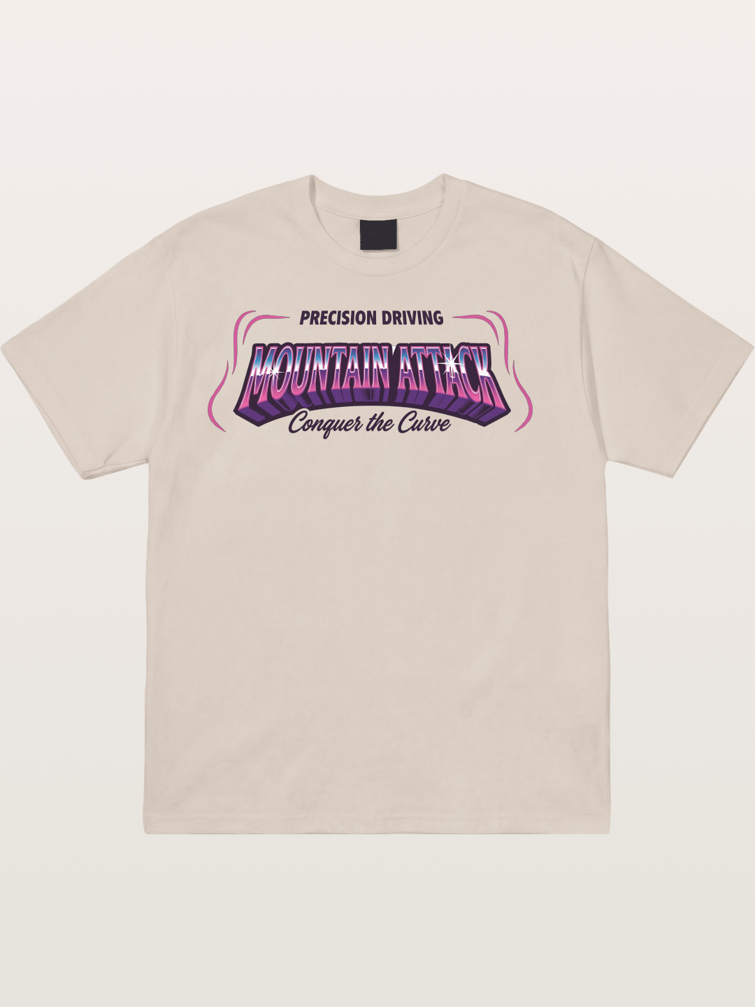Precision Curve Cotton T-shirt