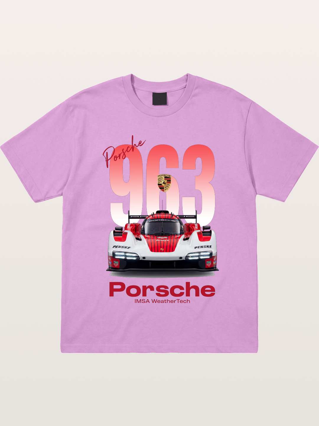 Porsche 963 IMSA WeatherTech Race Car Gildan T-shirt