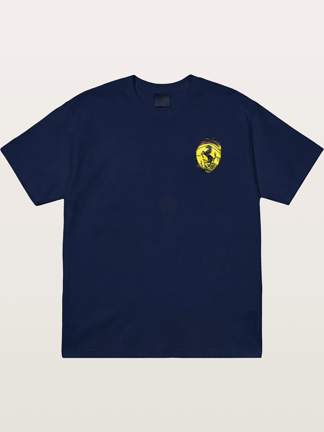 Ferrari Fingerprint Logo Gildan T-shirt