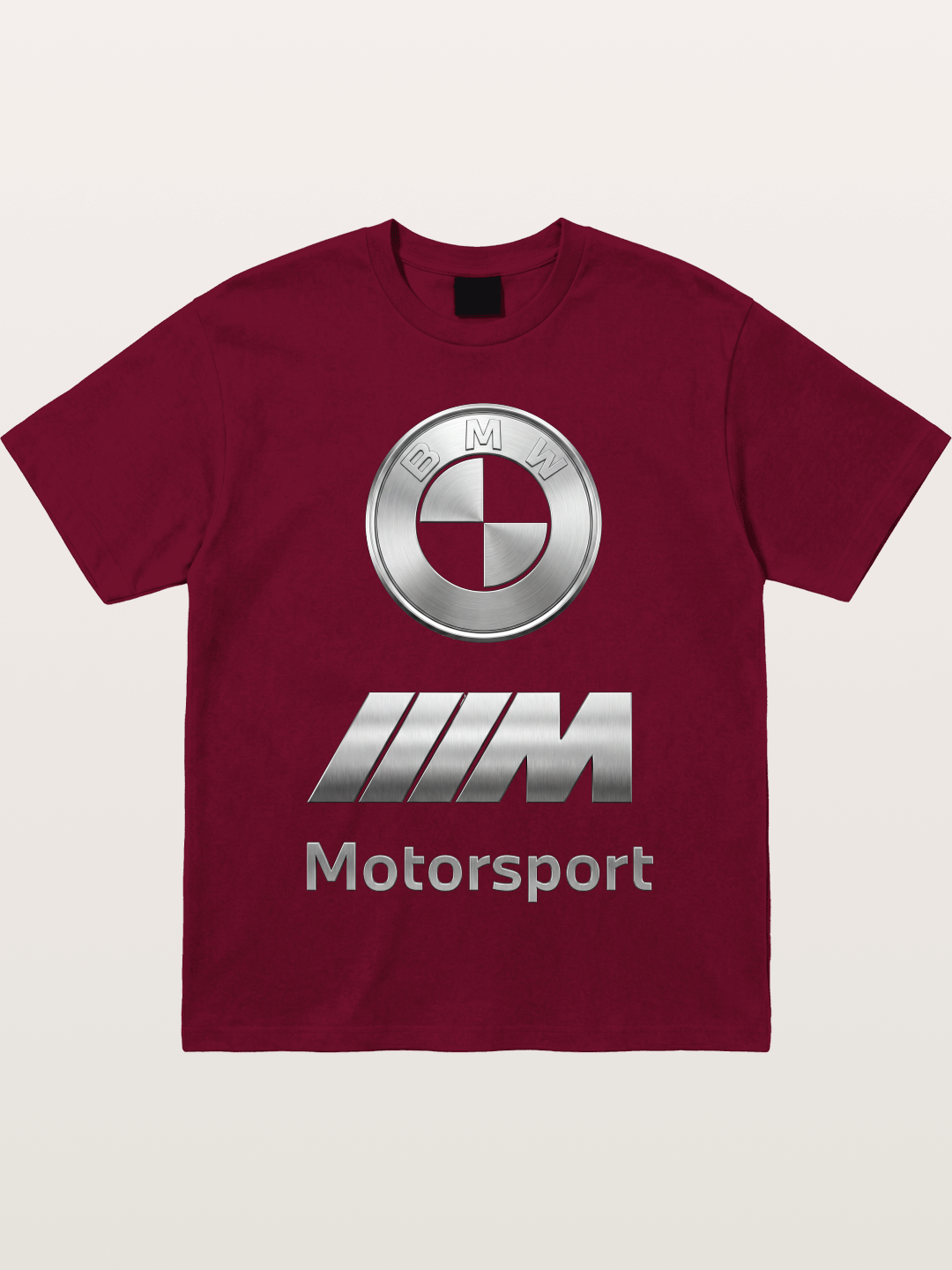 BMW Motorsport Metal Logo Art Gildan T-shirt