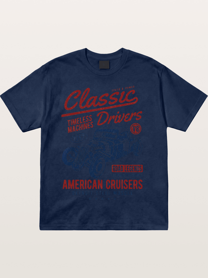 Classic Drivers Cotton T-shirt