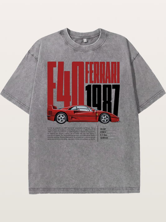 Golden Prancing Washed T-shirt