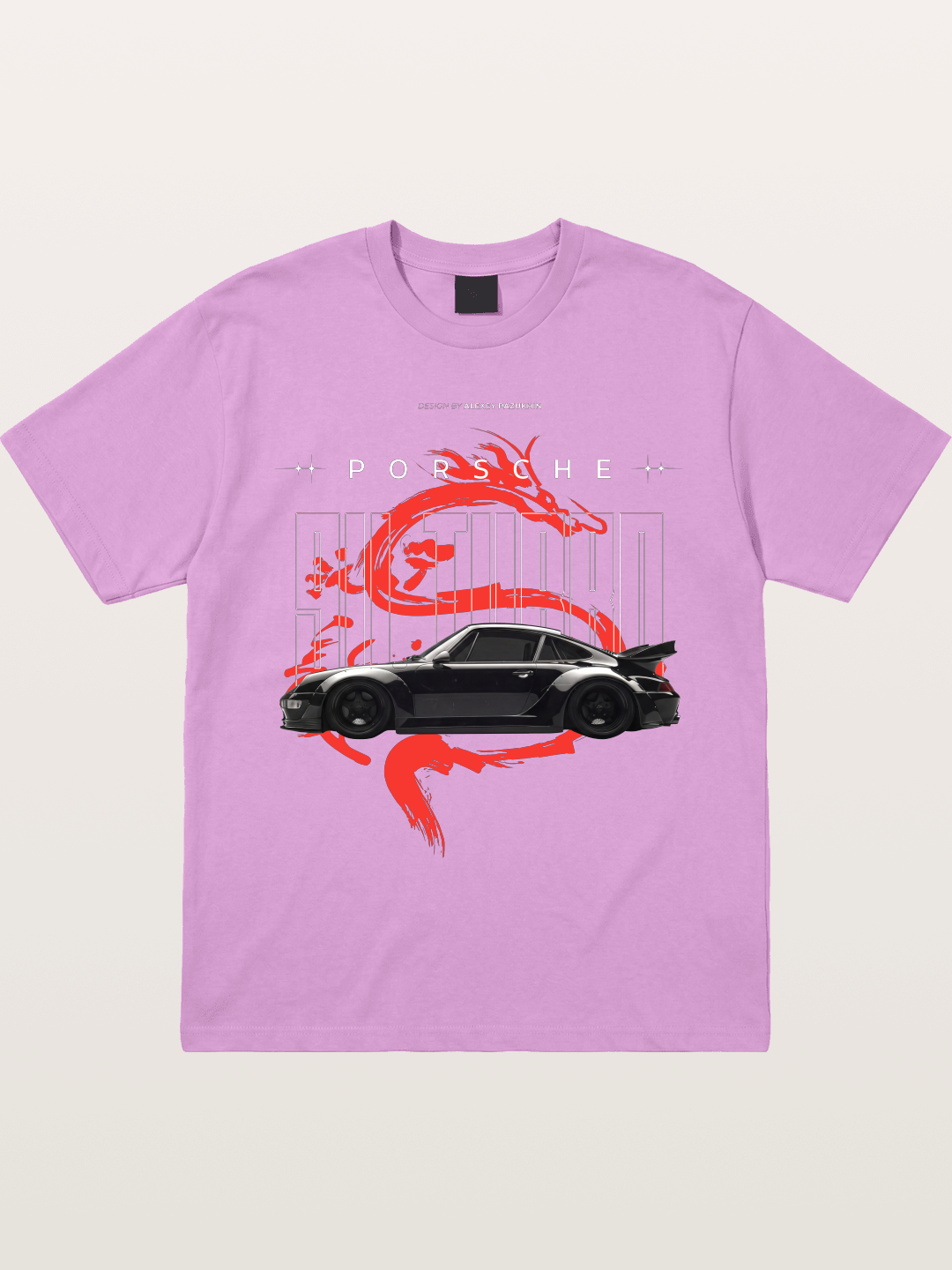 Porsche Dragon Gildan T-shirt
