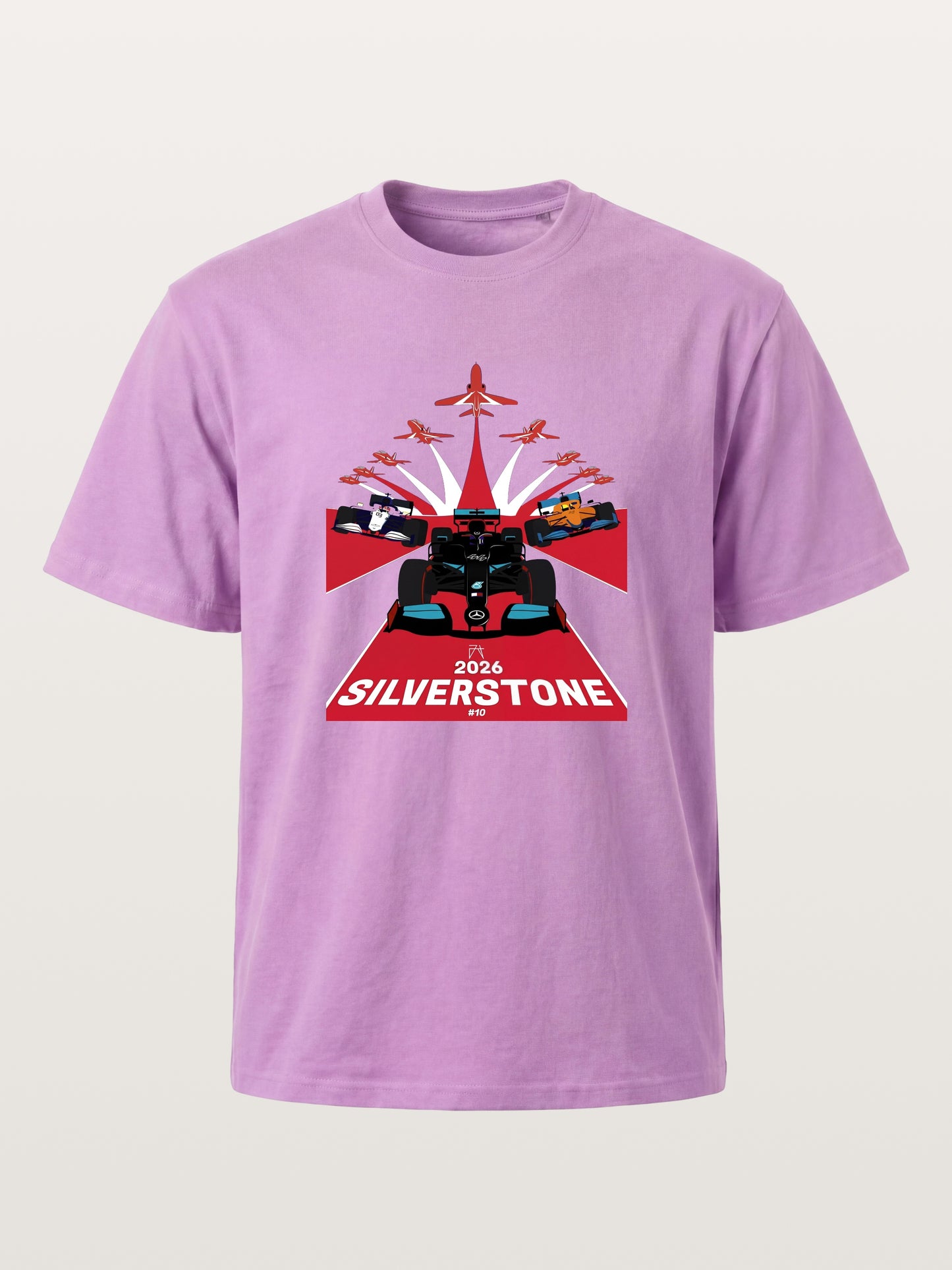 Silverstone F1 Race Formation With Jets Gildan T-shirt
