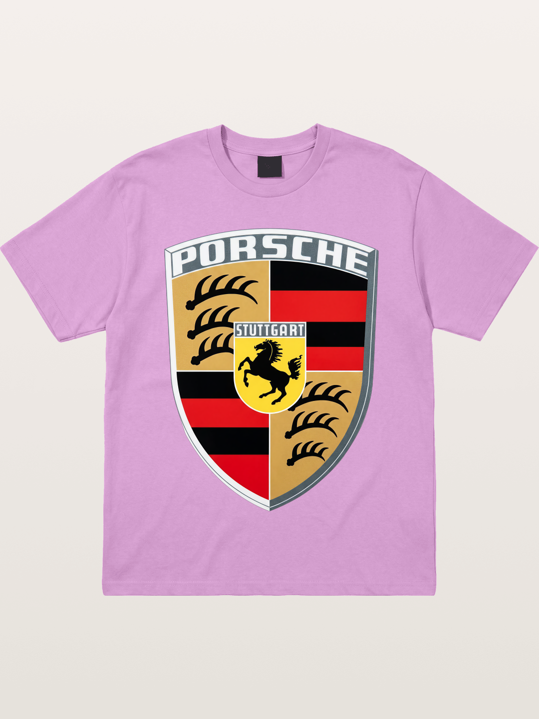 Porsche Crest Shield Design Gildan T-shirt