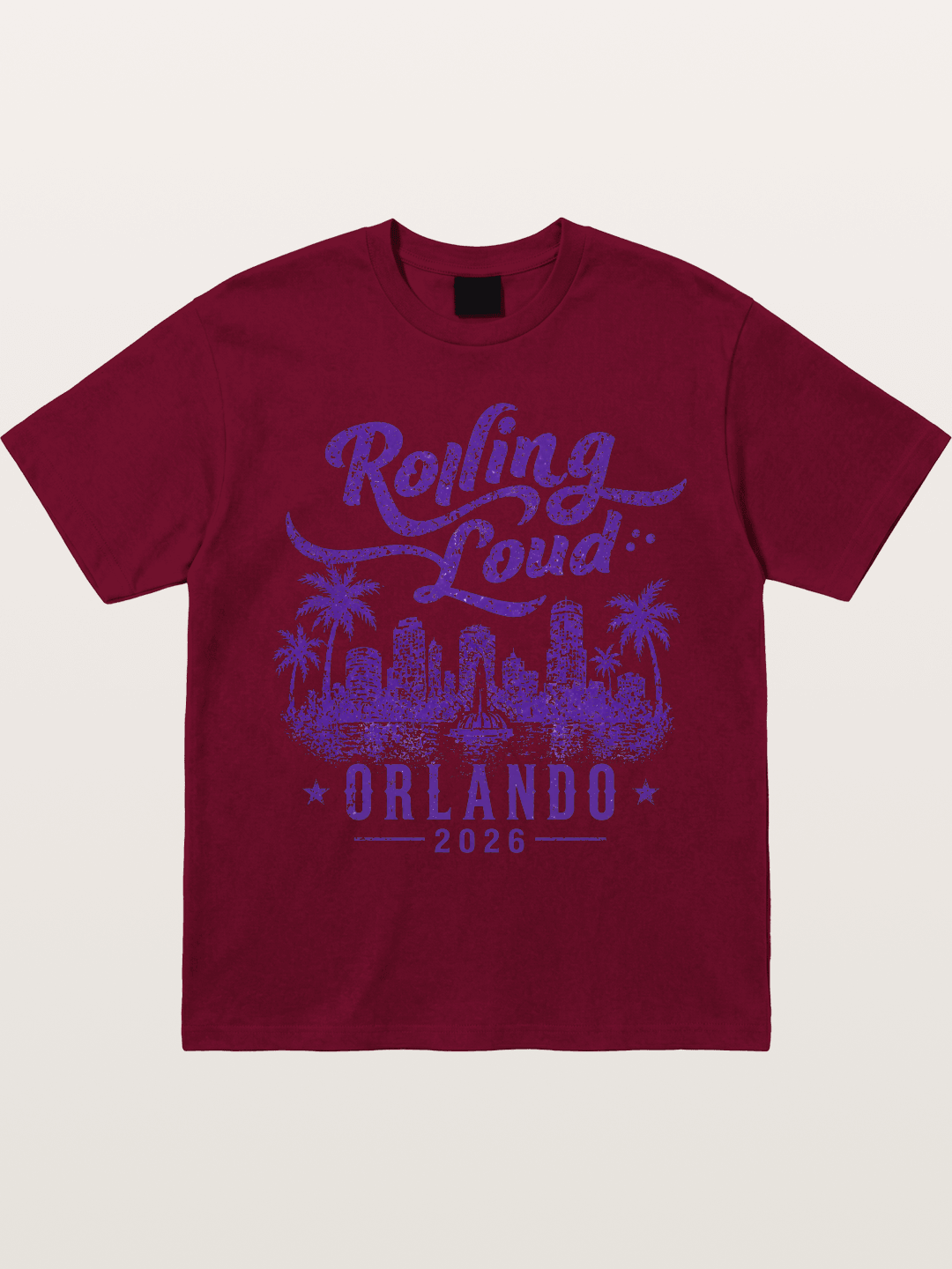 Rolling Loud Orlando 2026 Print Gildan T-shirt