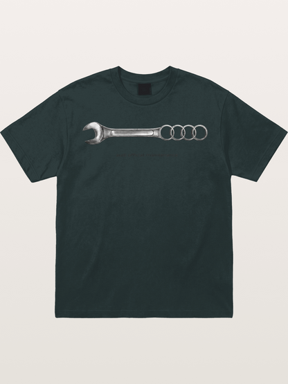 Audi Maintenance Wrench Art Gildan T-shirt