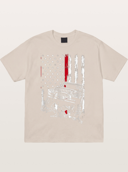 American Beast Cotton T-shirt