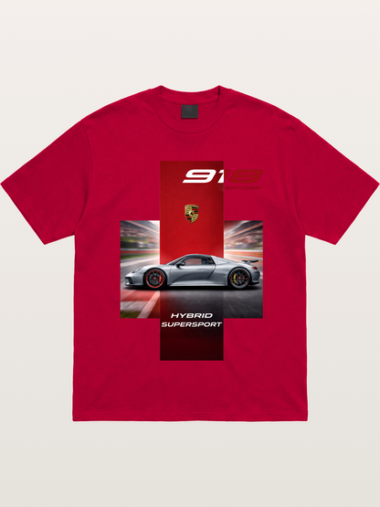 Porsche 918 Spyder Hybrid Supersport Gildan T-shirt
