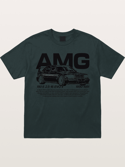 AMG 190E EVO Racing Car Art Gildan T-shirt