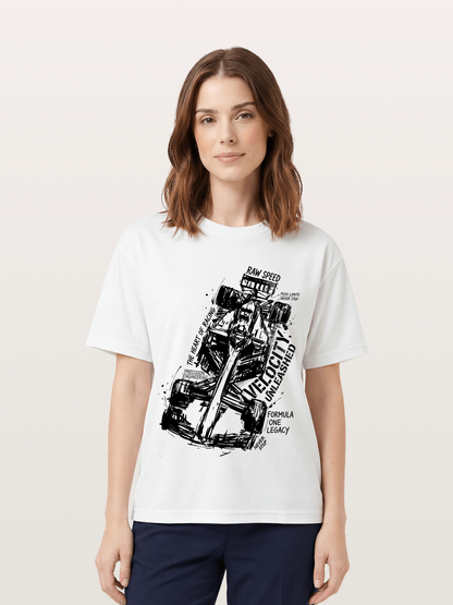 Raw Speed Unleashed Cotton T-shirt