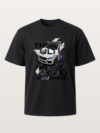 BMW M8 Tech Collage Poster Gildan T-shirt