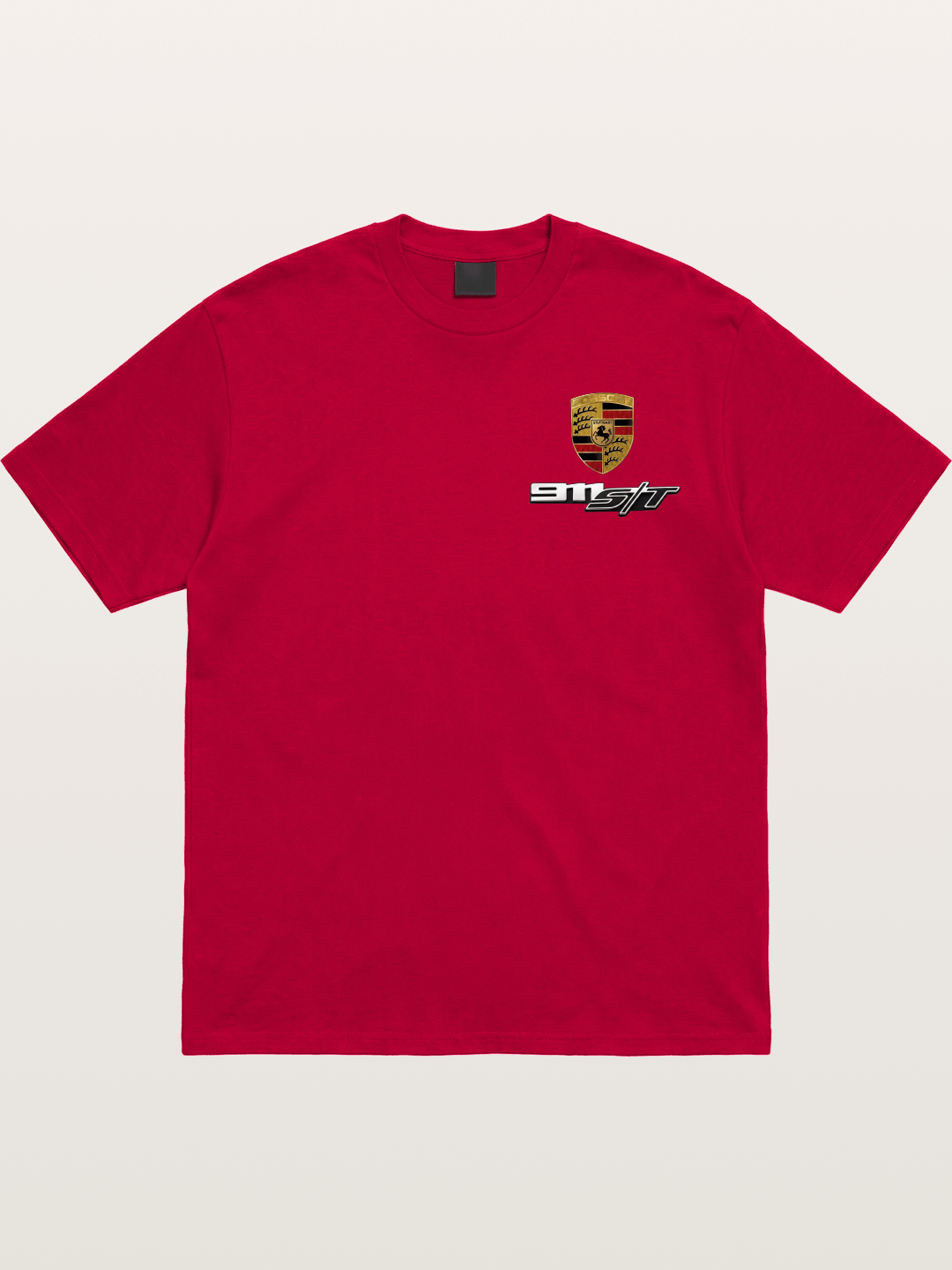 Porsche Crest With 911 ST Gildan T-shirt