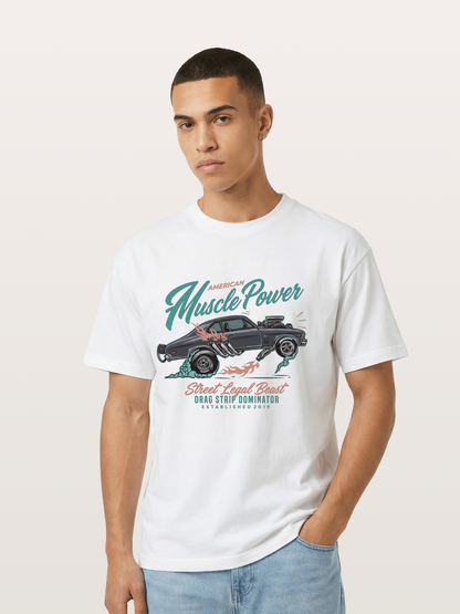 Burnout Power Gildan T-shirt