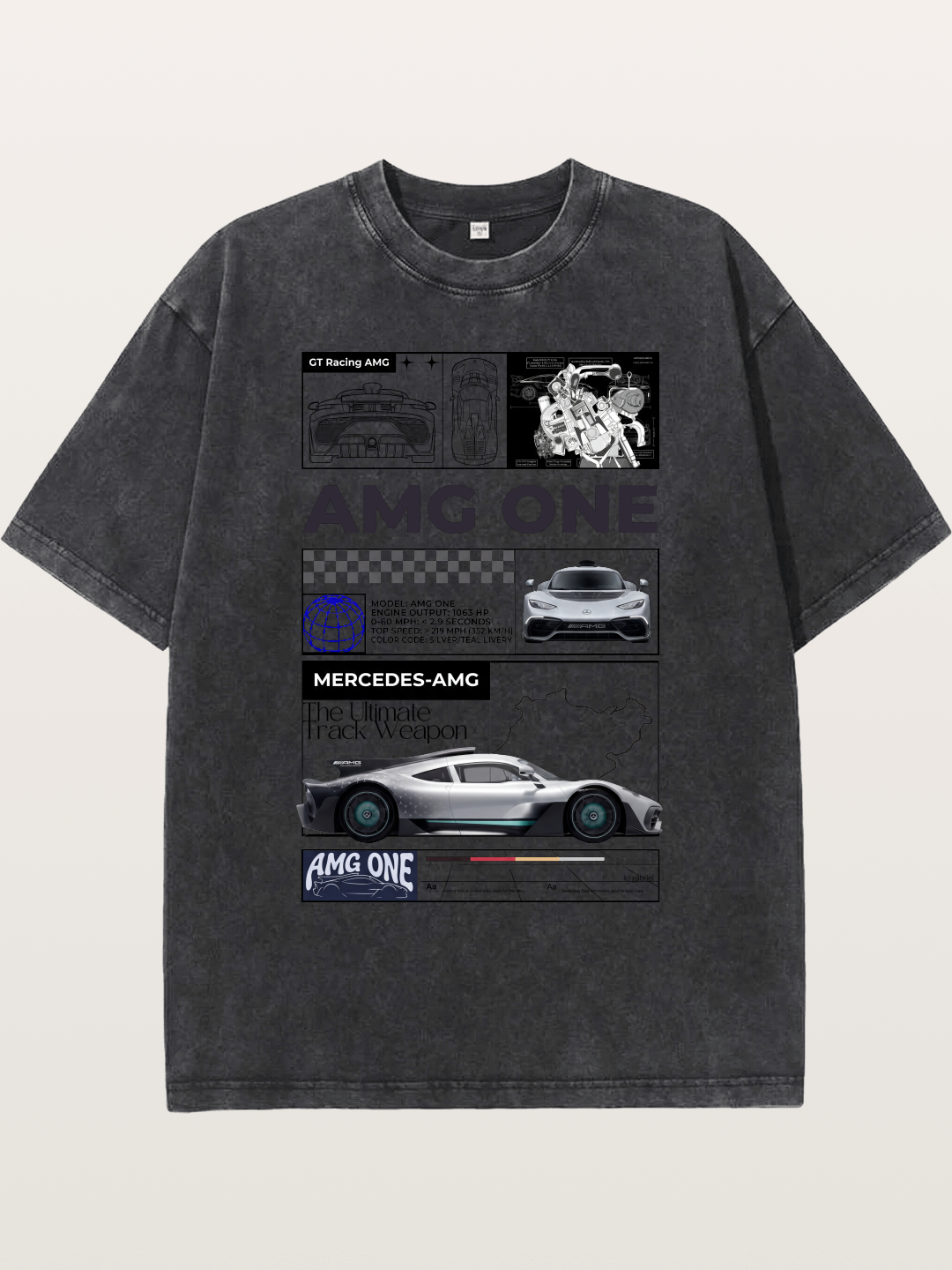 AMG ONE Legacy Washed T-shirt