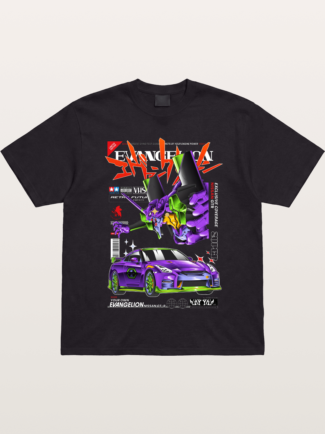 Eva x GTR Purple Legend Gildan T-shirt