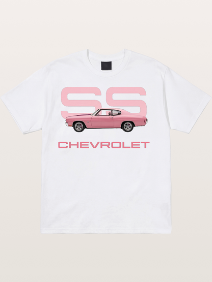 Pink Fury Cotton T-shirt