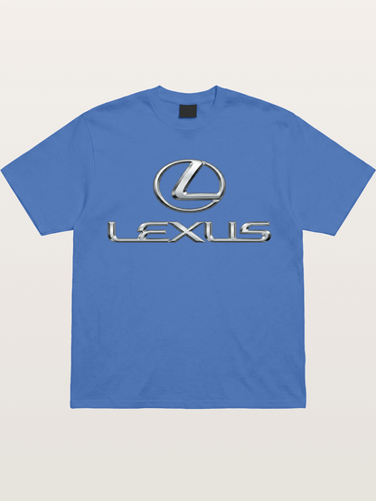 Lexus Silver Logo Badge Gildan T-shirt