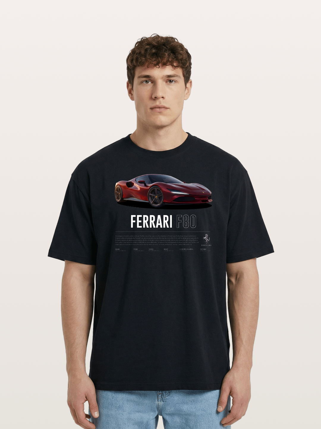 F80 Speed Cotton T-shirt