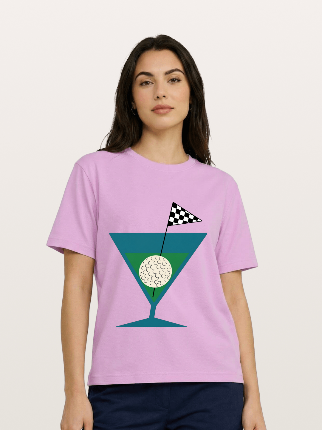 Golf Martini Gildan T-shirt