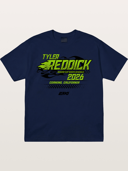 Tyler Reddick 2026 NASCAR Schedule Art Gildan T-shirt